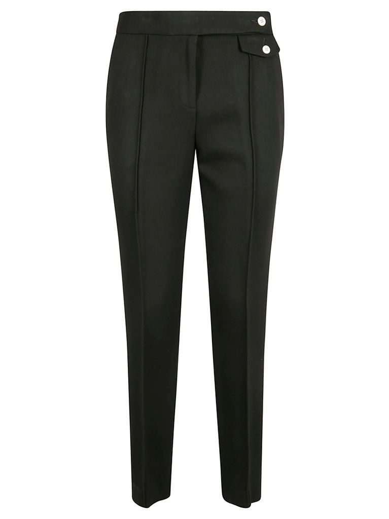 Twill Crepe Trousers