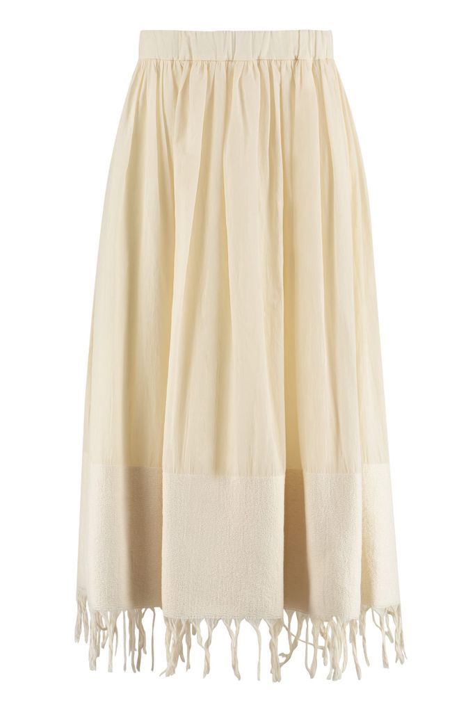 Fabiana Filippi Cotton Midi Skirt