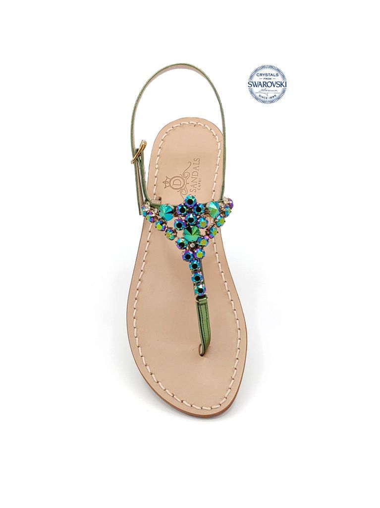 Costa Smeralda Jewel Flip Flops Sandals