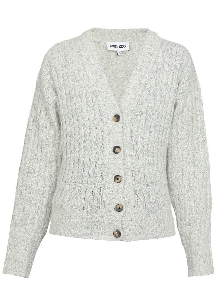 Wool And Cashmere Knitted Cardigan