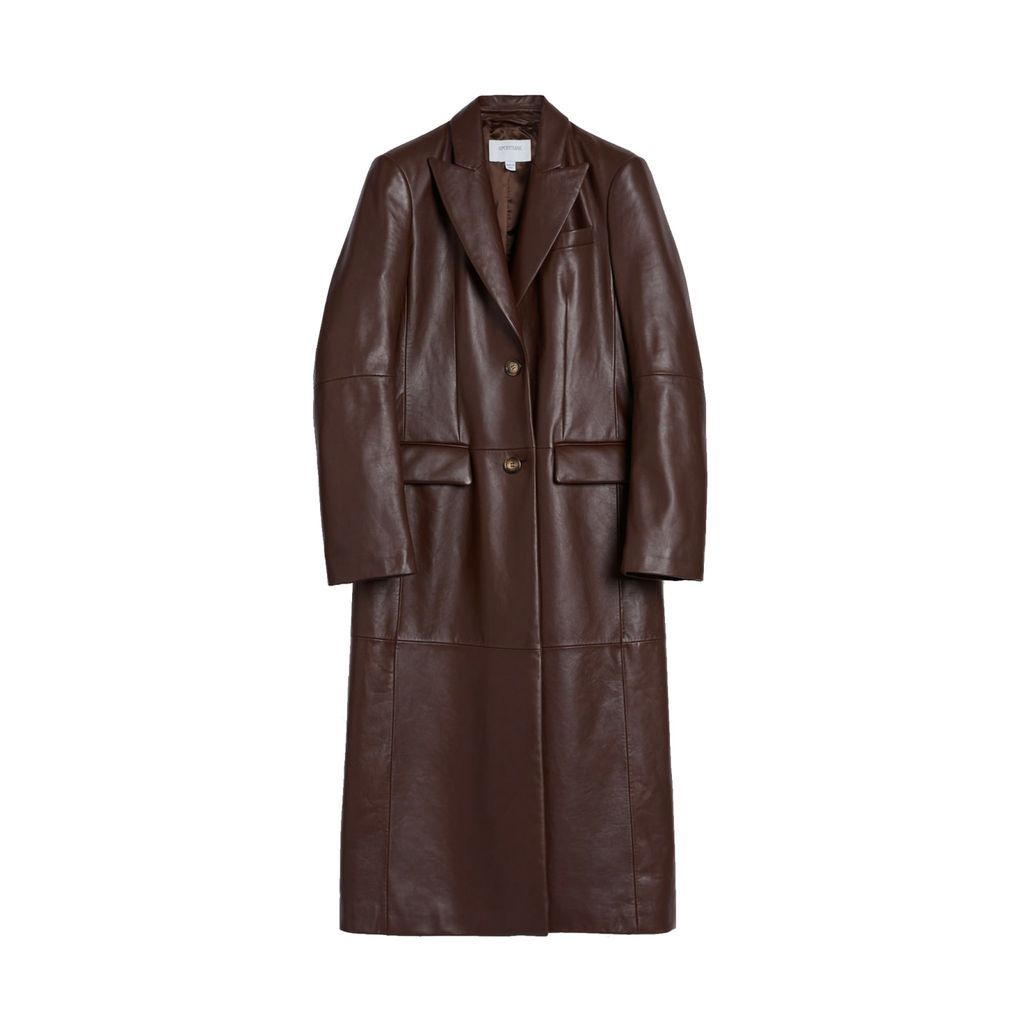 Leather Trench Coat