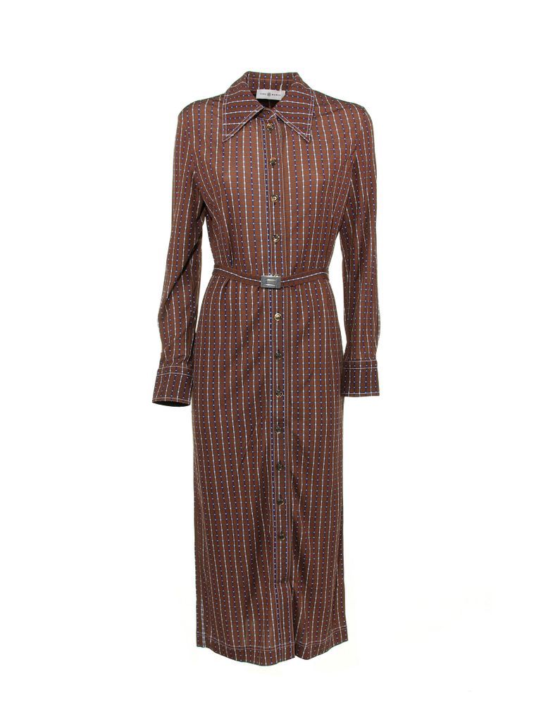 Viscose Dress With Buttons