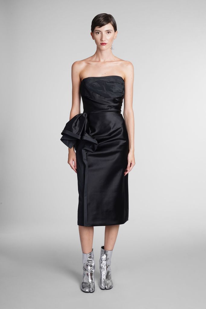 Dress In Black Viscose