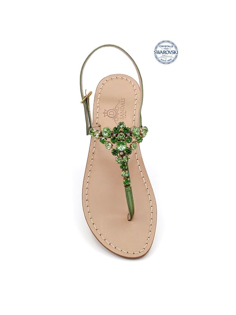 Costa Smeralda Jewel Flip Flops Sandals