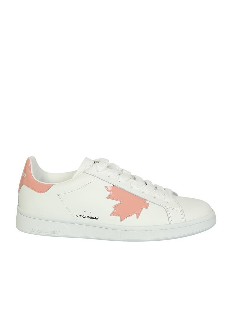 Boxer Sneaker With Leaf Detail
