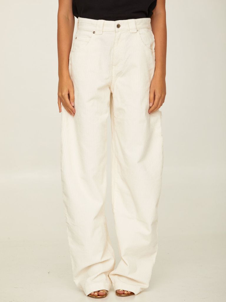 Audrey White Trousers