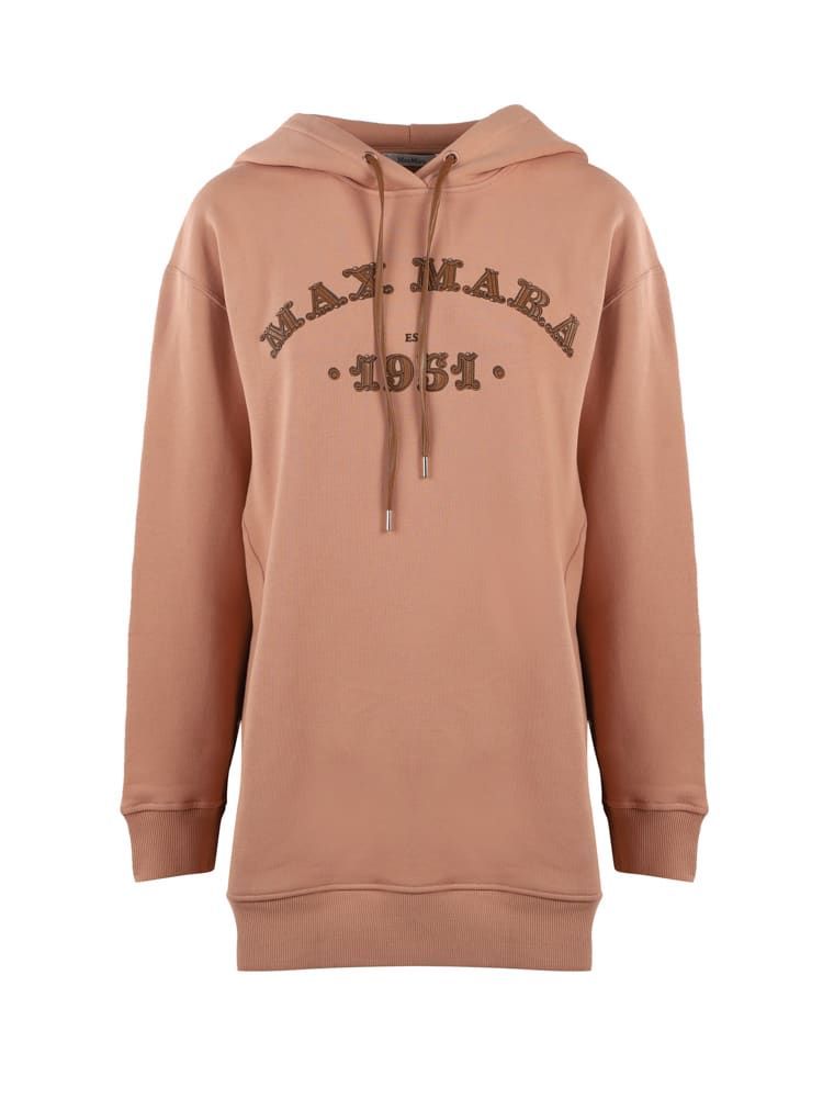 Adito Cotton Sweatshirt With Hood And Logo