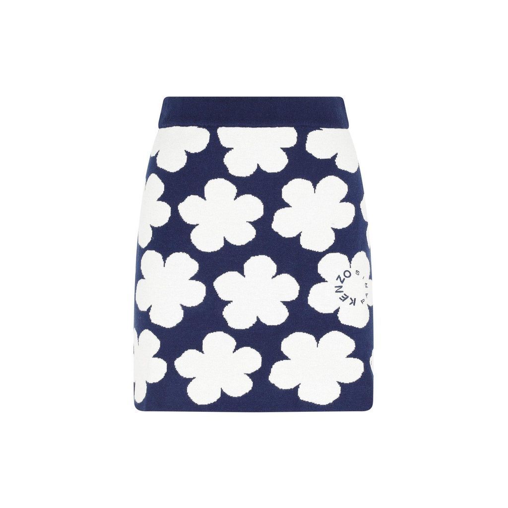 Floral Patterned Mini Skirt