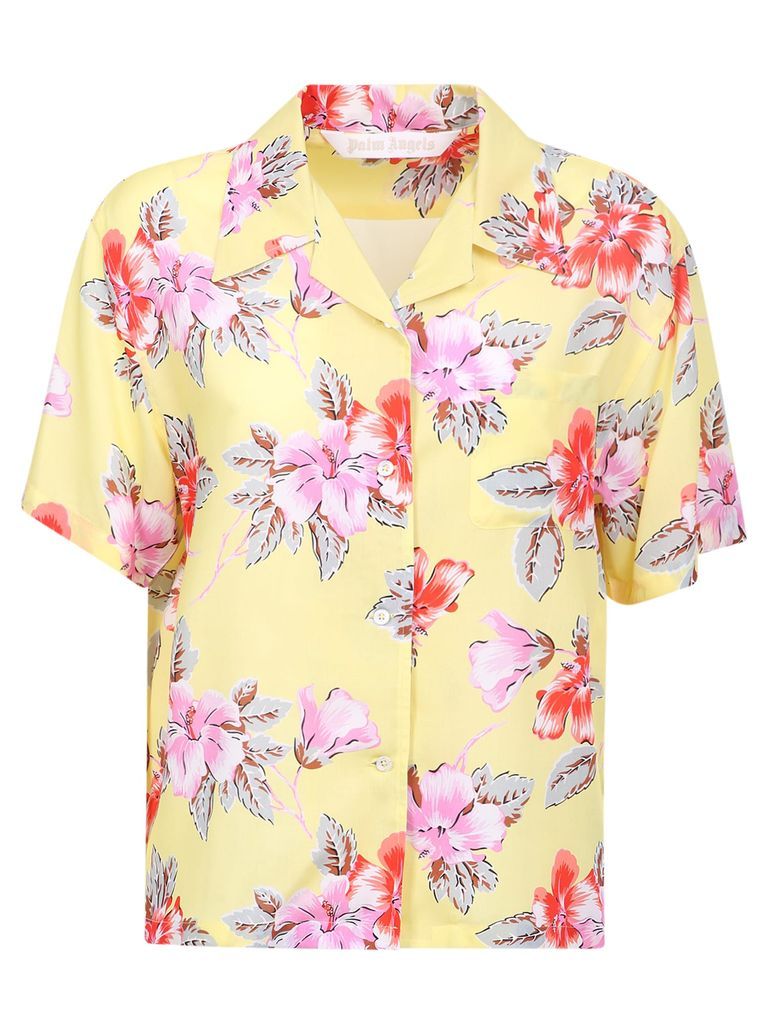 Hibiscus Print Shirt