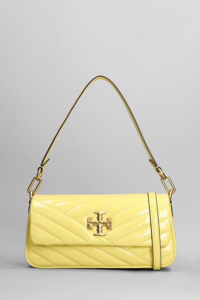 Kira Shoulder Bag In Yellow Leather