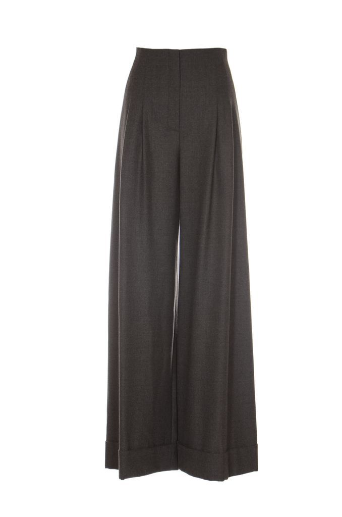 Long Wide High Trousers