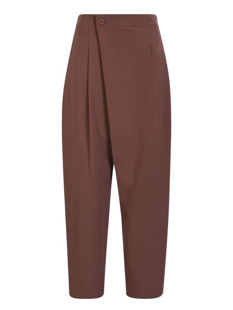 Round Trousers Brown