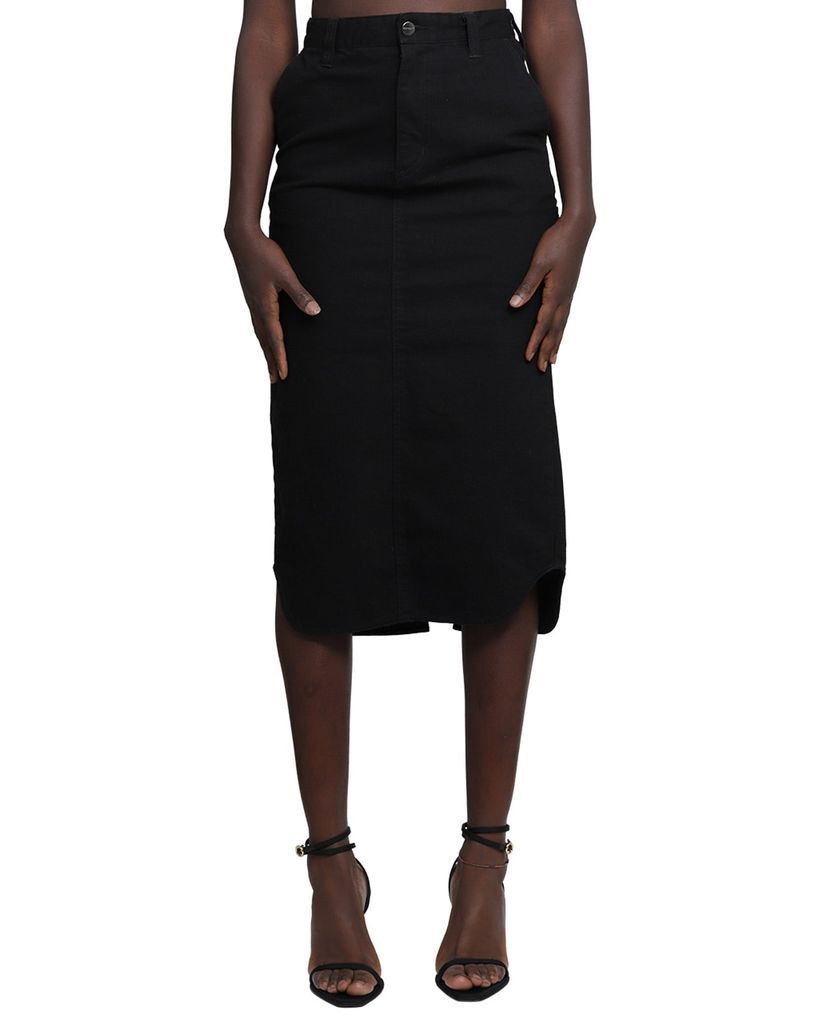 Wardrobe. nyc Black Wip Midi Skirt