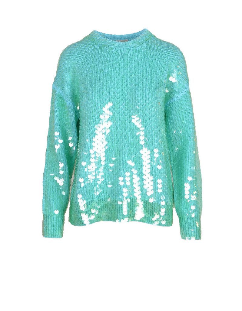 Womens Green Sweater