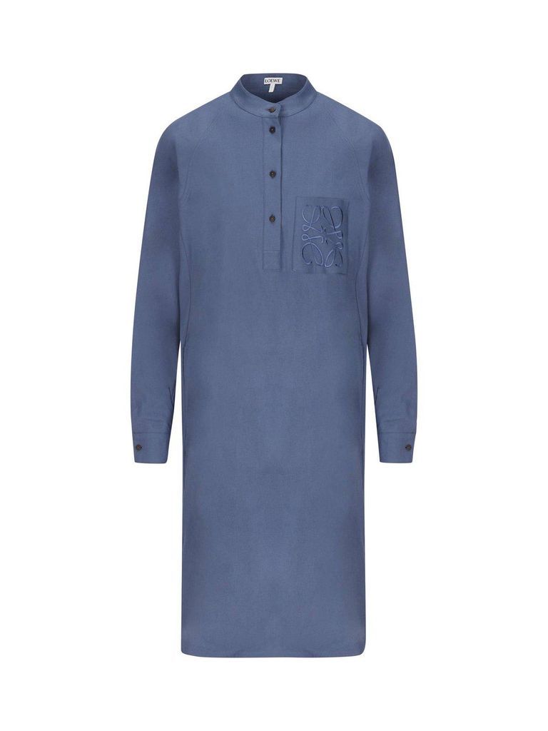 Anagram Embroidered Tunic Dress
