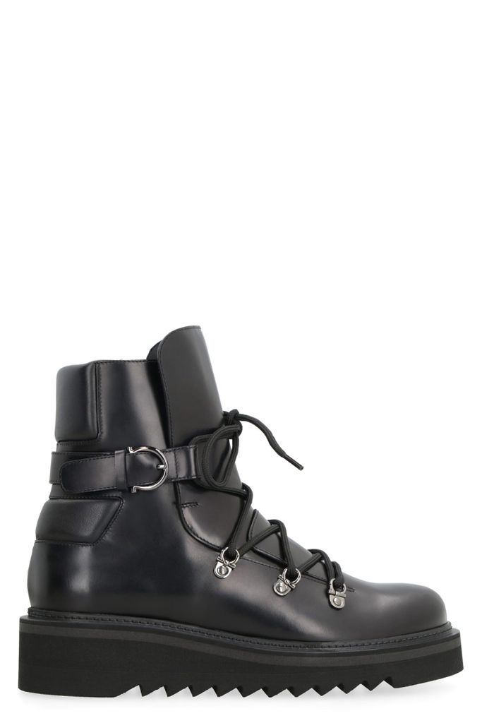 Elimo Leather Ankle Boots