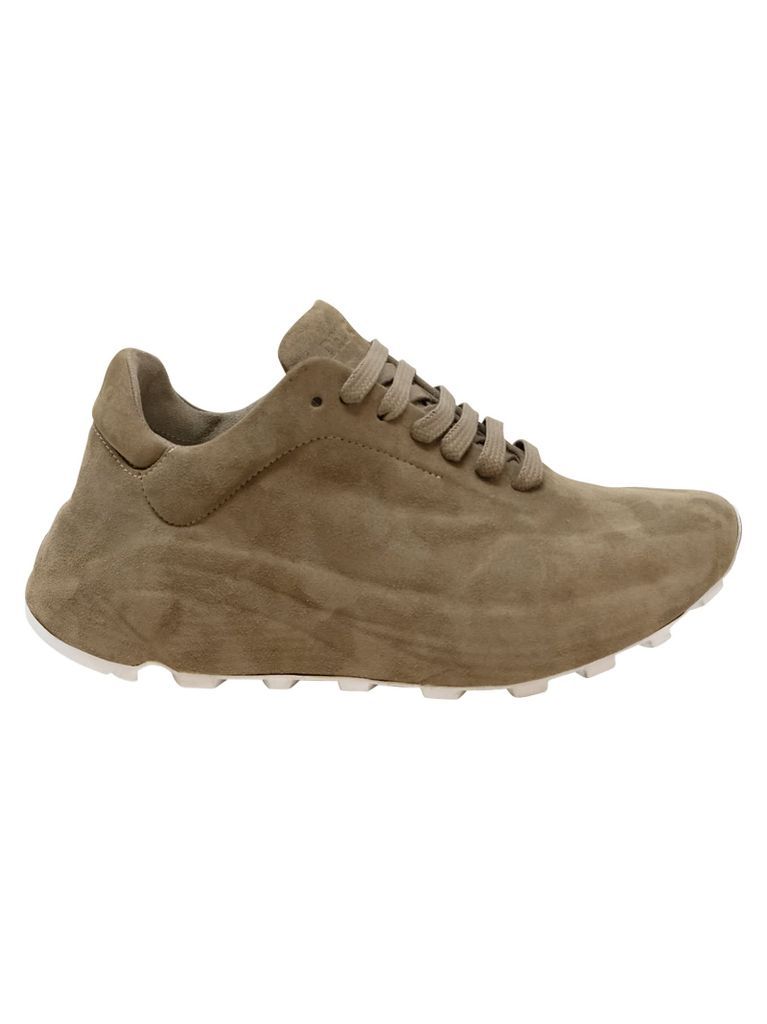 Roberto Del Carlo Taupe Velukid Suede Sneakers