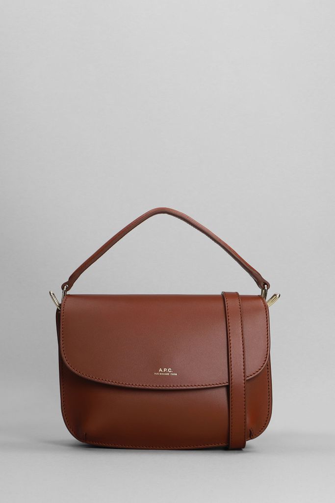 Sarah Hand Bag In Leather Color Leather