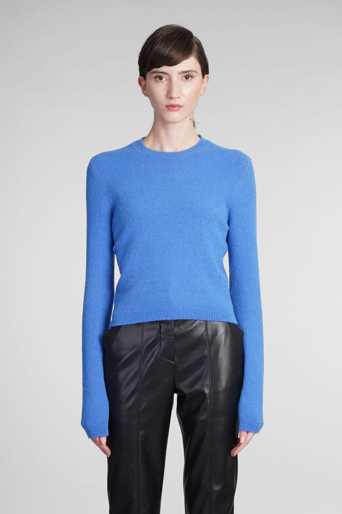 Tama Knitwear In Blue Wool