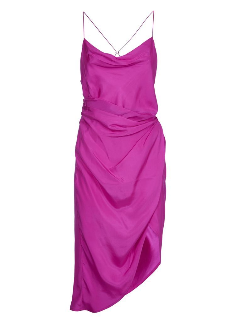 Purple Shiroi Midi Dress