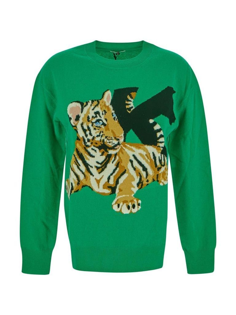 Tiger Knit Sweater