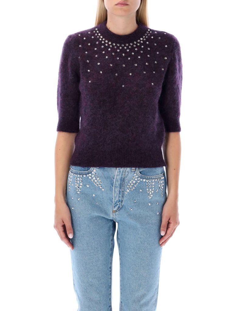 Crystals Embellishment Sweater