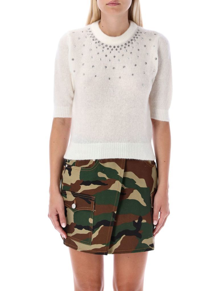 Crystals Embellishment Sweater