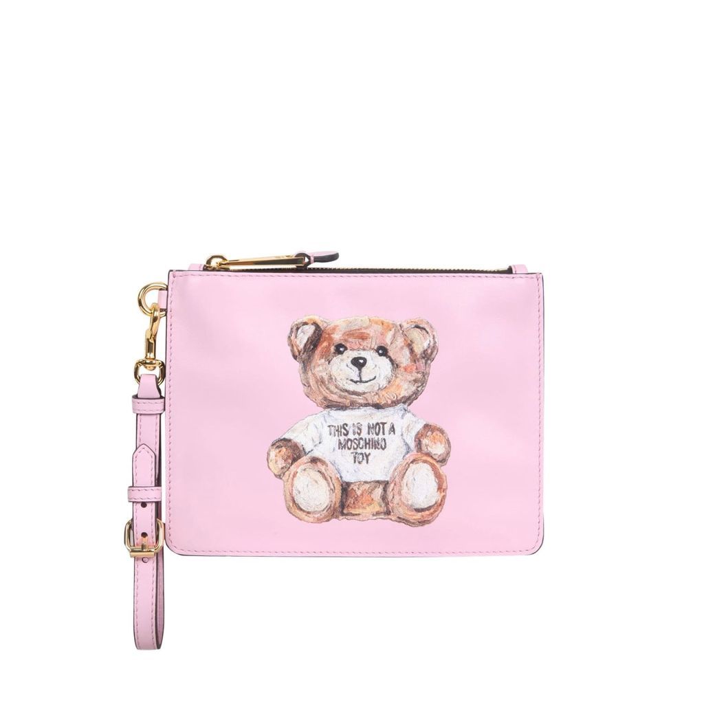 Couture Teddy Bear Clutch Bag