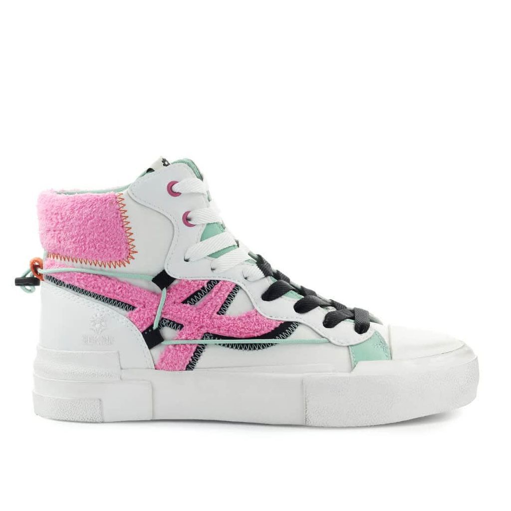 Gear White Mint Green Pink Sneaker