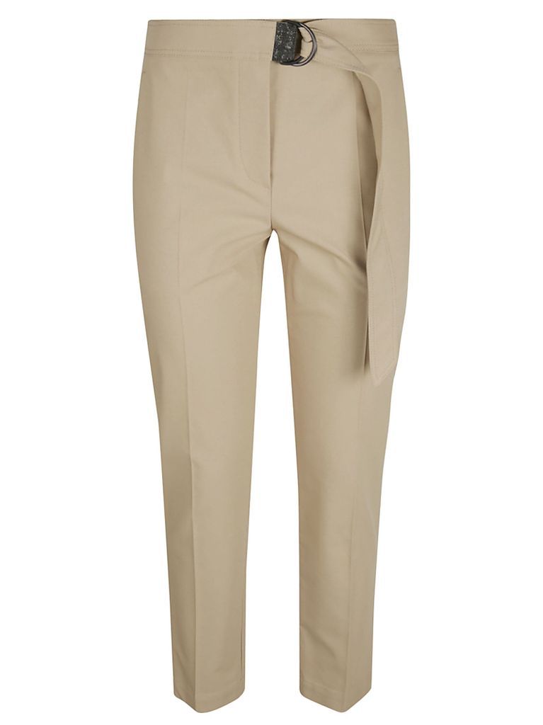 Belted Strap Trousers