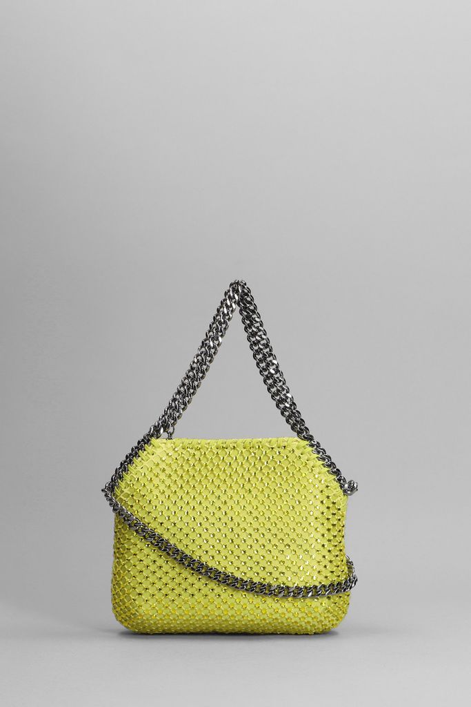 Hand Bag In Yellow Polyester