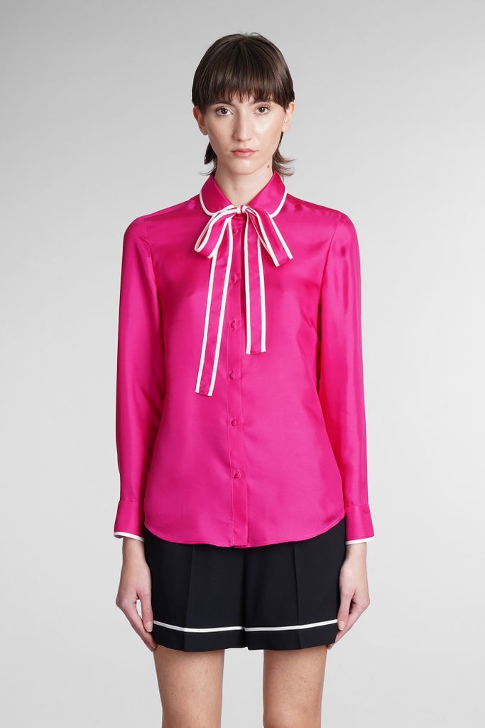 Shirt In Fuxia Polyester
