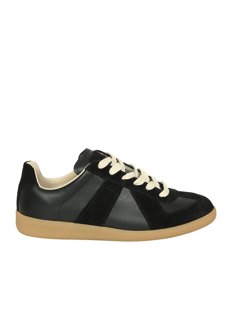 Black Replica Low Sneakers