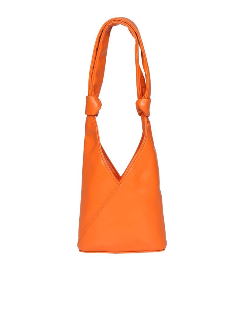 Bag With Knot Color Orange