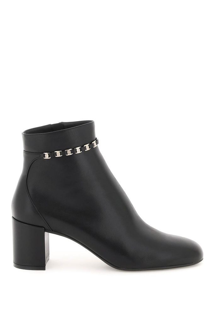 Vara Chain Ankle Boots