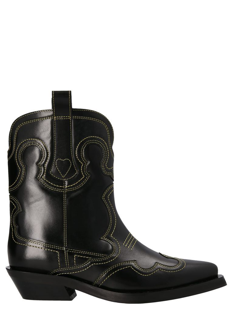 low Shaft Western Texan Boots