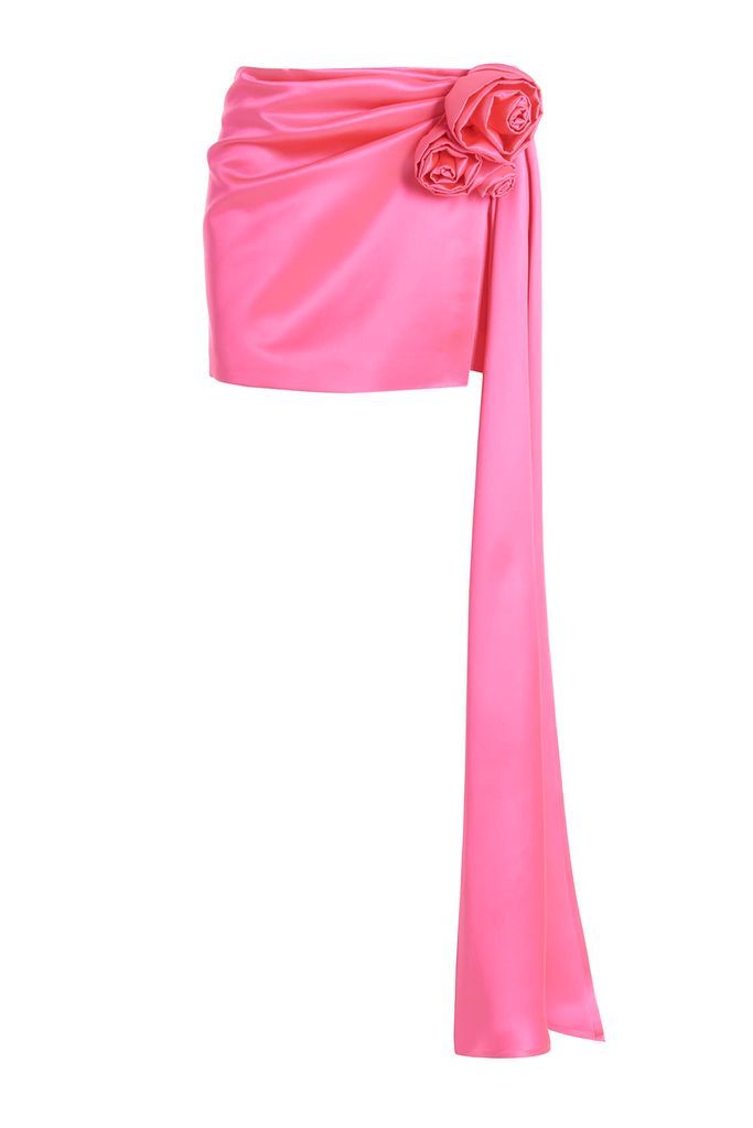 Pink Detail Miniskirt