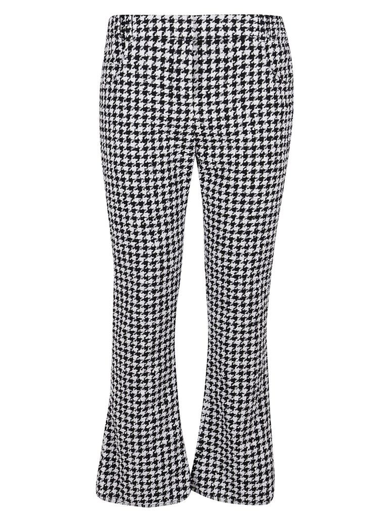 Houndstooth Flare Pants
