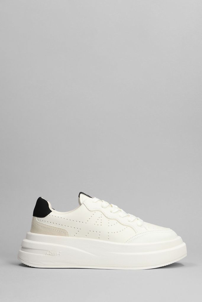 Impuls Sneakers In White Leather