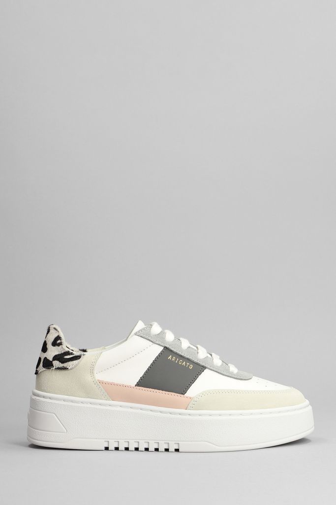 Orbit Sneakers In White Leather