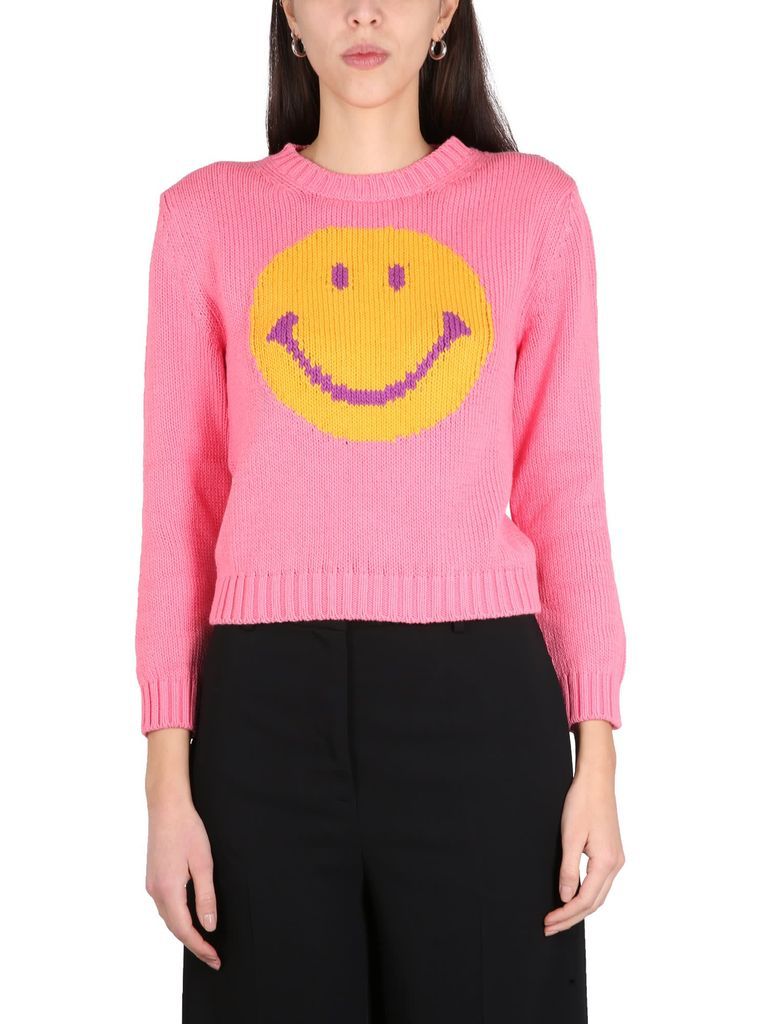 Smiley Pattern Sweater