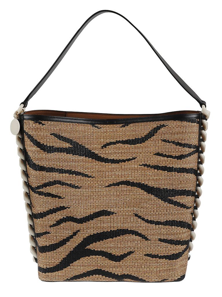 Raffia Jacquard Tote