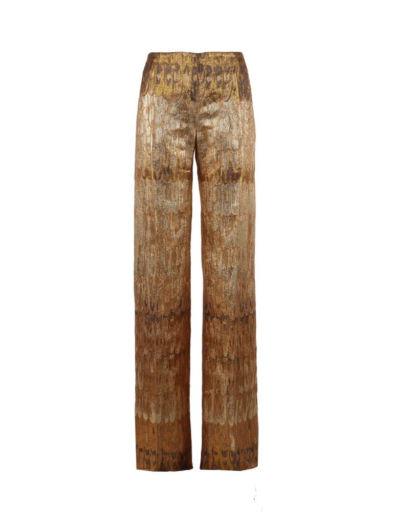 Golden Wings Brocade Trousers