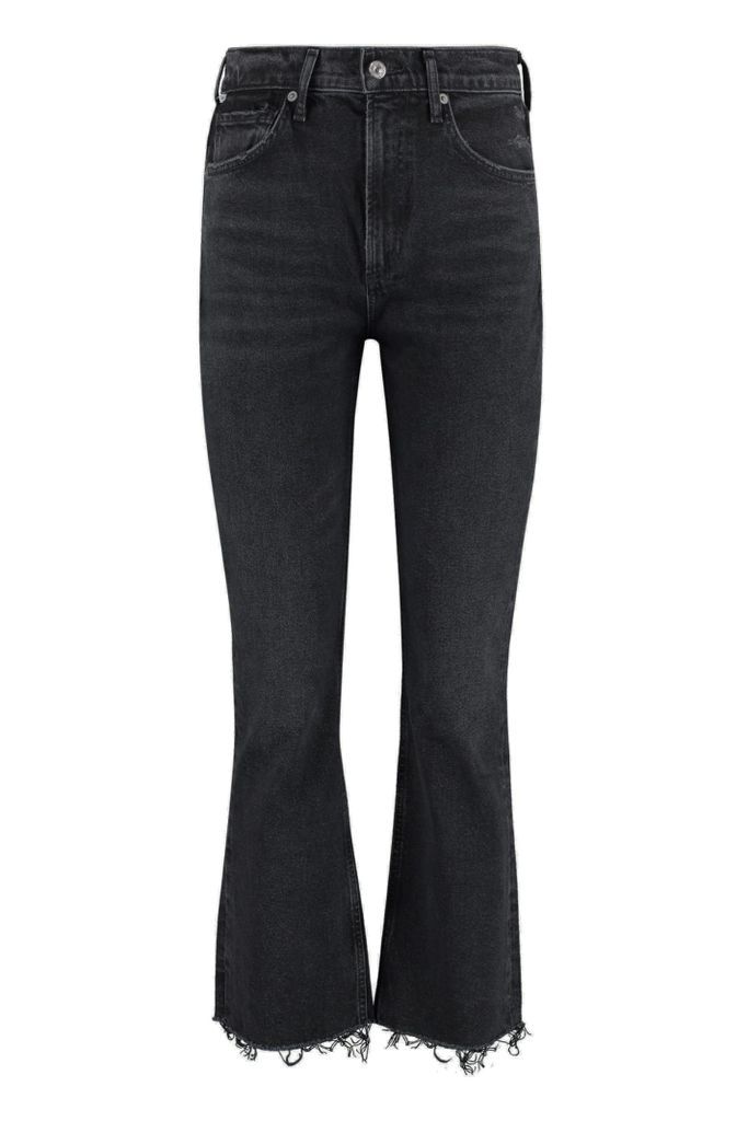 Isola Cotton Cropped Trousers