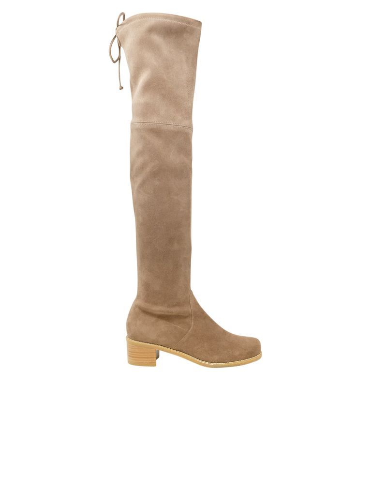 Taupe Suede Midland Boots