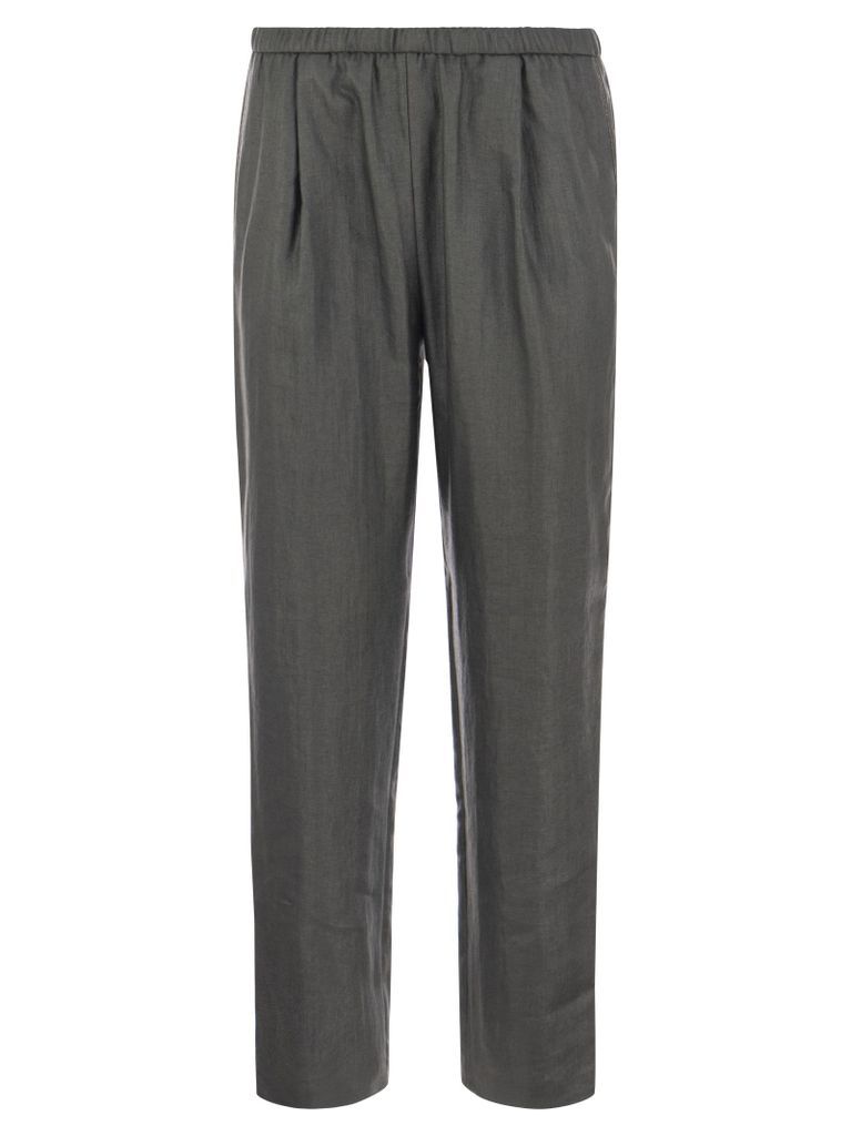 Bevagna Trousers In Linen