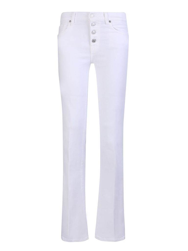 Bootcut White Jeans