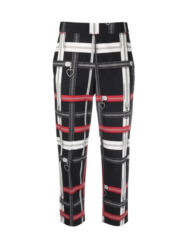 All Over Printed Zipped Trouser