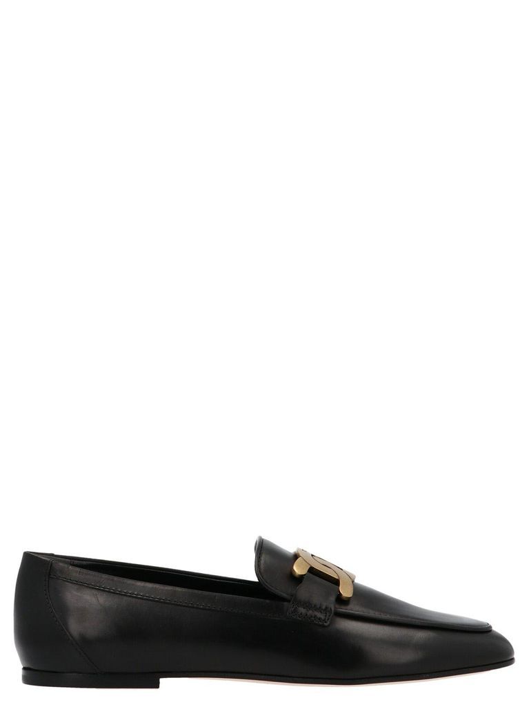 Kate Logo Plaque Loafers