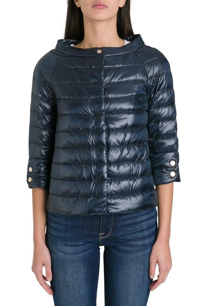 Cropped Sleeve Down Jacket